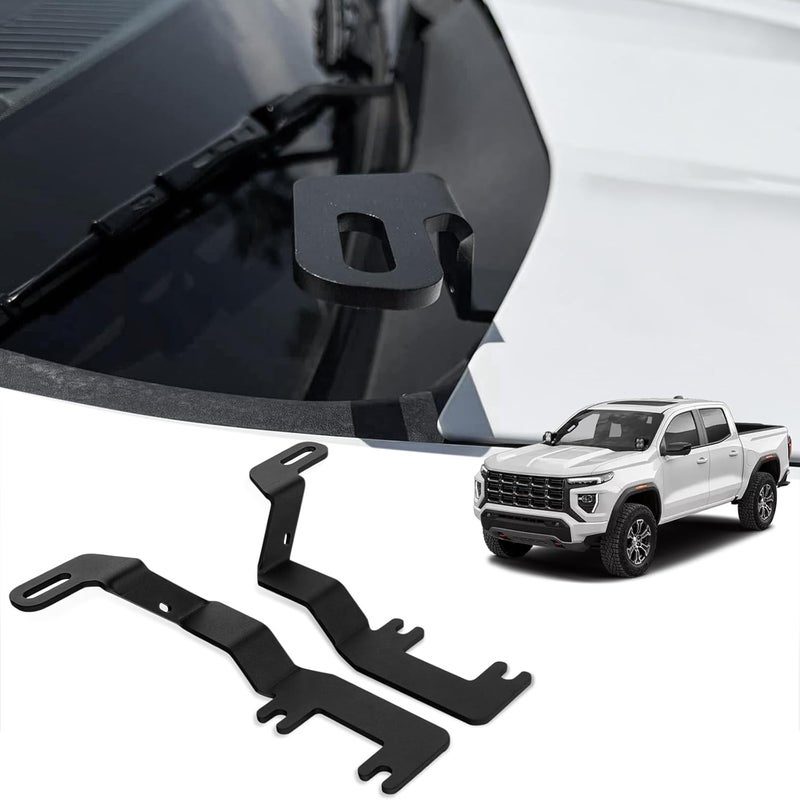 TECHPICCO Ditch Light Bracket Fit for Chevy Colorado/GMC Canyon 2023 2024 2025 2026 LED Light Mount Brackets Compatible with Chevy Colorado/GMC Canyon Accessories 2023+ - Image 1